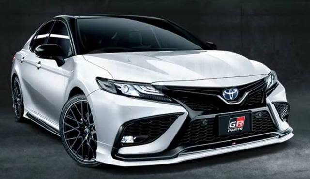 Камри спорт фото Купить Обвес - губа "TRD GR" Toyota Camry 70 WS (рестайлинг) во Владивостоке по 