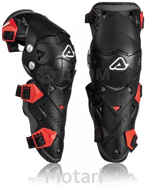  ACERBIS KNEE GUARD IMPACT EVO 3.0 BLACK/RED 