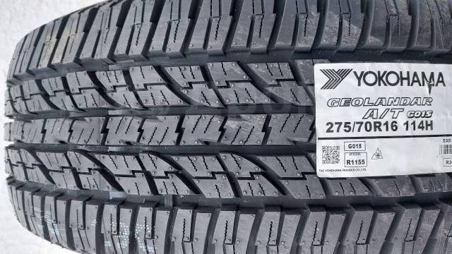 Yokohama Geolandar A/T G015, 275/70R16, 16", 1 шт, 275 мм, 70 % ...