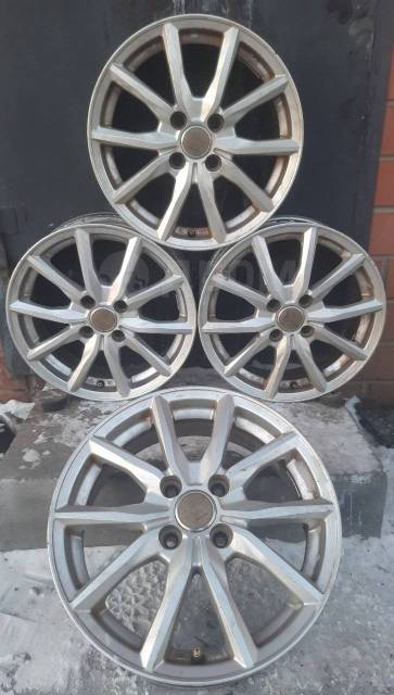 Диски литые R15 4x100 (33), Japan, 15", 1 шт, литой, 60,1 мм. 4 шт, б/у ...