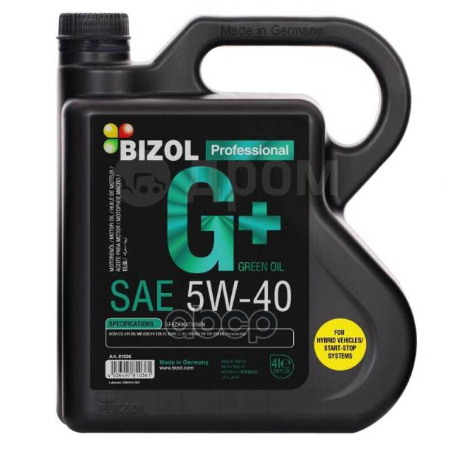 Bizol green oil