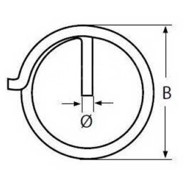    Grey 1 x 10 mm, 20  Euromarine ABS10114 A4 