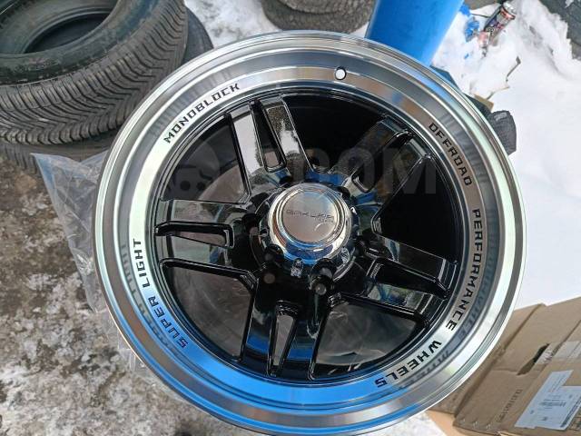 Легкие литые диски, Sakura Wheels, 16", 1 шт, 6x139.7, 8,00 кг. литой ...