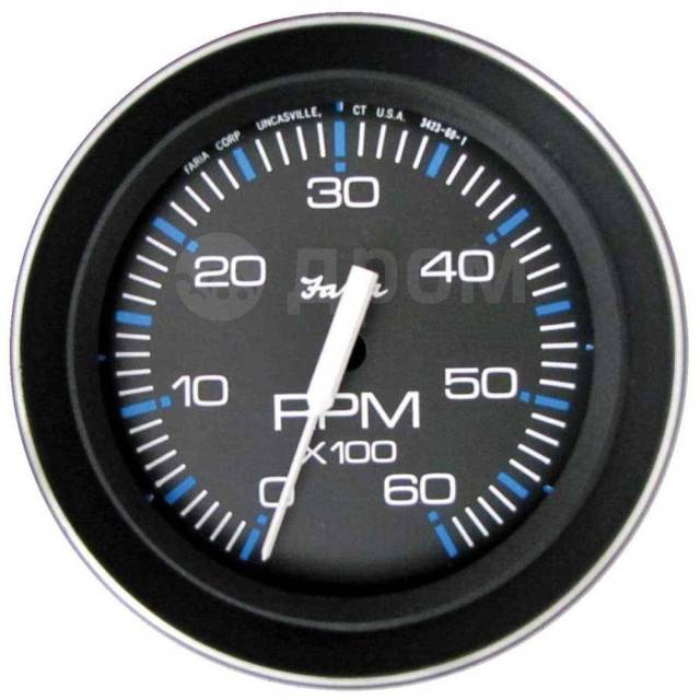   Faria 678-33004 Coral Tach 6000RPM 