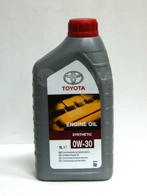 Масло моторное Toyota 0W-30 синтетическое 1 л 08880-80366-GO, 1,00 л ...