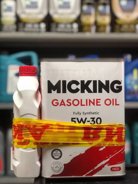Micking 5W-30 SP/RC 4л+1л Акция, синтетическое, 4,00 л. SP, бензин, для ...
