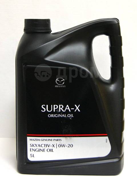 Моторное масло Mazda Original oil Supra- Х 0w20 EU (5L) 830077271 ...