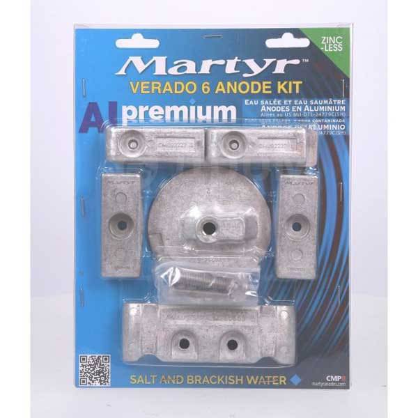     Grey Martyr anodes ANOA4407 Mercury Verado L6-200-3 