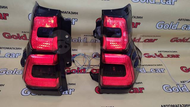 Купить Стопы LED (комплект) Toyota LC Prado150 Стиль 2016+ Тёмные во ...