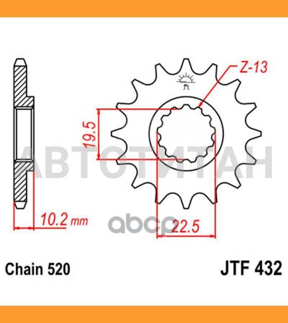   JT JTF432.13 [JTF43213] 