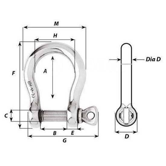    10 mm Plastimo 3587790112450 Wichard Lira 