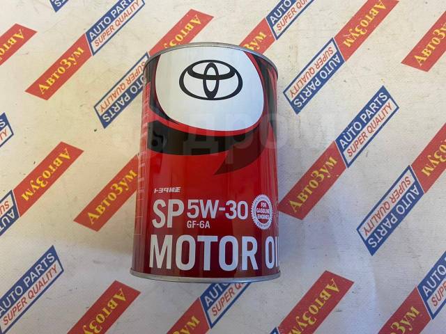 Масло моторное Оригинал Toyota Japan 5W-30 SP GF-6A 1L 08880-13705 ...