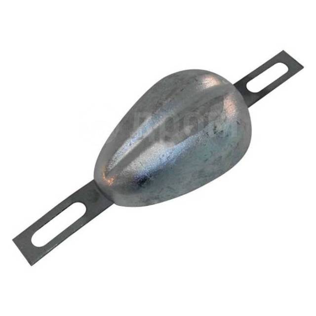      Grey 140 x 90 x 42 mm Martyr anodes ANOAH1200 850g 