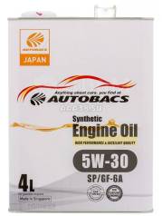   Autobacs Synthetic Engine Oil 5W-30 SP/GF-6A 4 Autobacs A00032428 