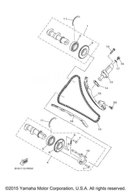   Yamaha Grizzly 700 16-18 (  2-   ) 2MB-E2179-00-00 