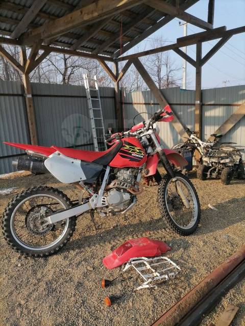 Honda xr250 переделан под кросс