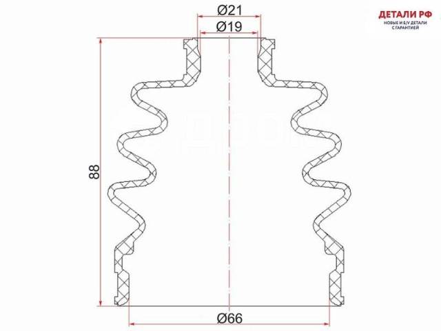 Купить Пыльник шруса Nissan March 10 82-91/Mazda Demio 98-02/Daewoo ...