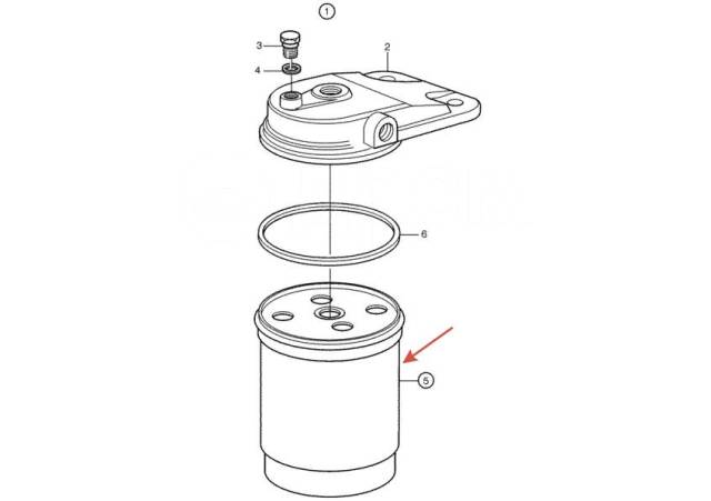   Volvo Penta AD31, TAMD, TAD   Komai 21492771, 3825133, WK 723 