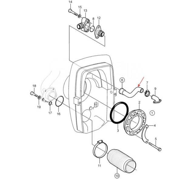   SP,DP Volvo Penta 875822 . 