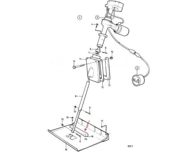   Volvo Penta   270, 280, 280DP, 285,SP-A/MT 832598 