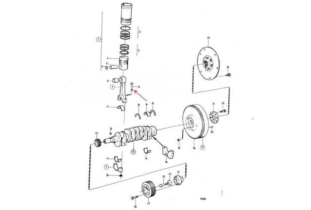   Volvo Penta 1542077 