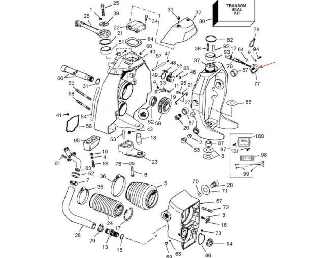   3-  SX, TSKs Volvo Penta 3849411 