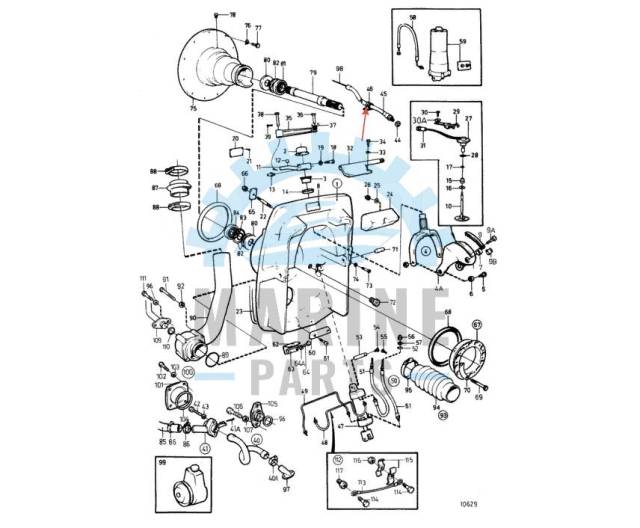  25,4 Volvo Penta 952635. 