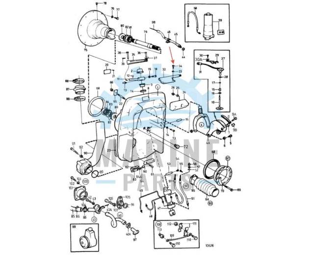  , ,  Volvo Penta 970950 AD41 AD31 KAD 