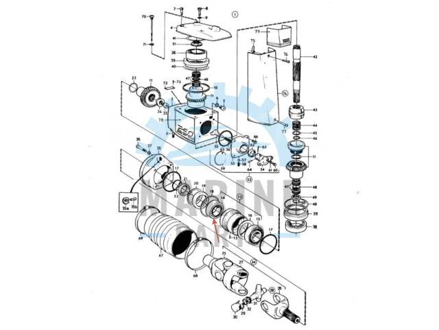      DP290 DP-A DP-E Volvo Penta 183247 , 183449, 3850853. 