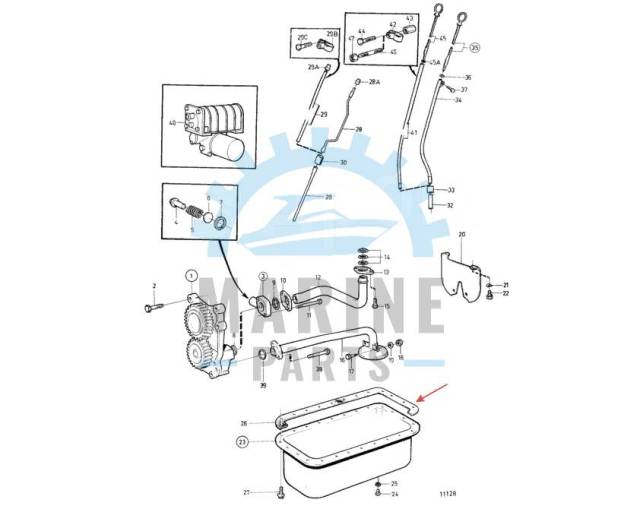     Volvo Penta AD31 861250, 860684 