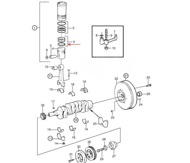   ( P, KAD )  Volvo Penta 3817033,876528. 