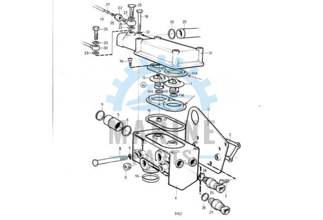    Volvo Penta 838807  