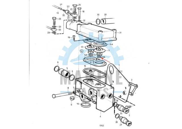    Volvo Penta 416033, 7416033 