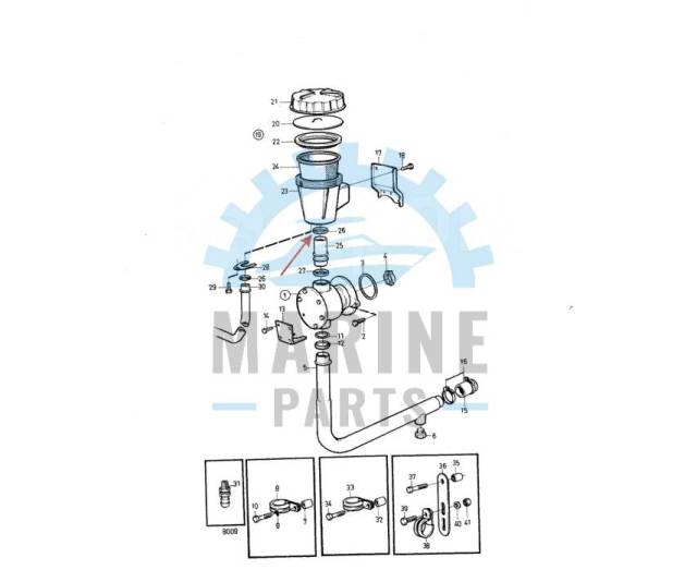    Volvo Penta 858986, 842744 