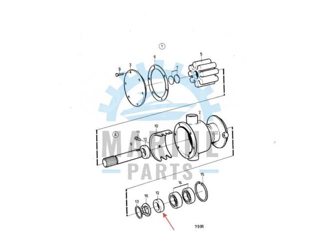     AD31-41 KAD,4,3 5,0 , Volvo Penta 827247  