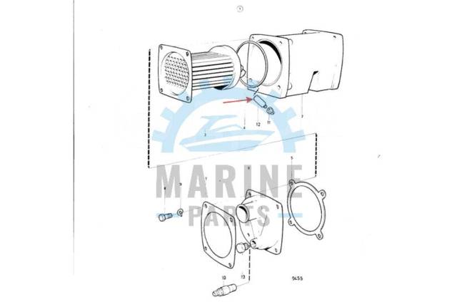     Volvo Penta 838929 AD31 AD41 KAD  8 