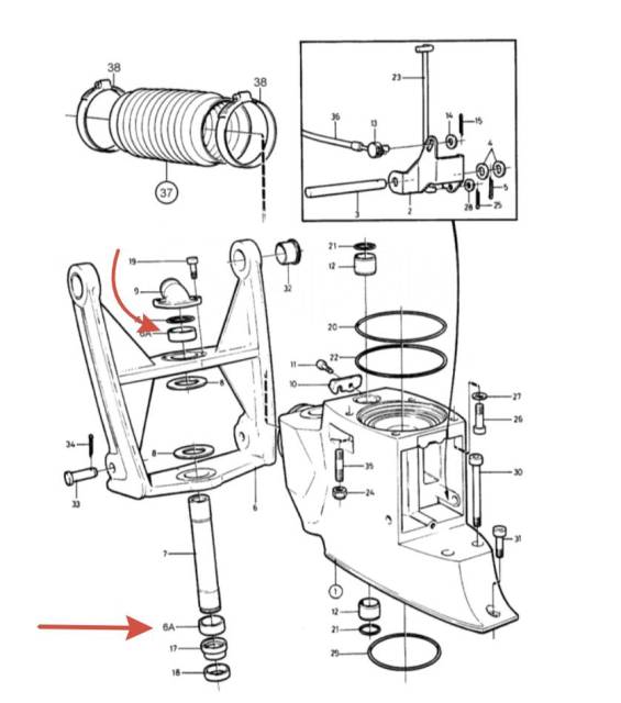   Volvo Penta DP-E,DP-G 872756 