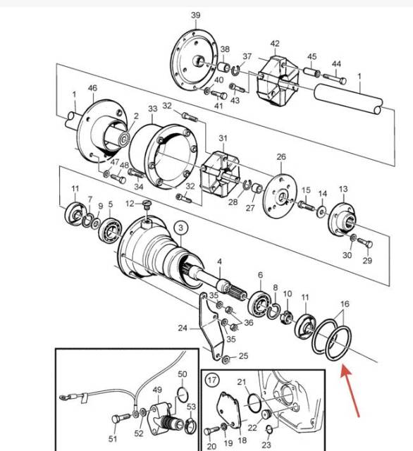   Volvo penta 858464  AD41P 