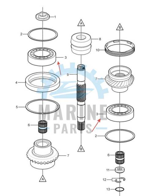    DPS, XDP Volvo Penta 11028 