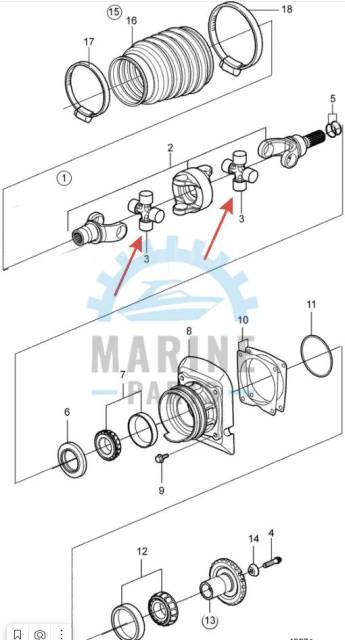    DPH DPR Volvo Penta 3843136 