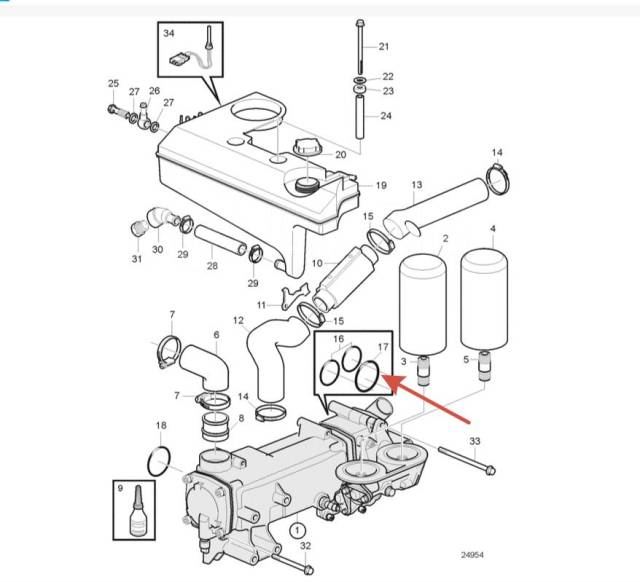    D4/6 Volvo Penta 976041 