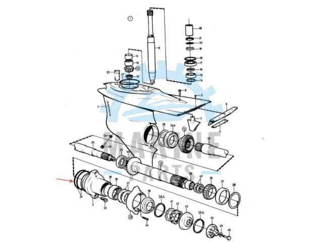      Volvo Penta DP 925258 