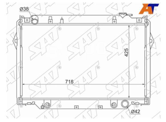  Toyota Land Cruiser (J80) 89-97 TY0009FZJ80  