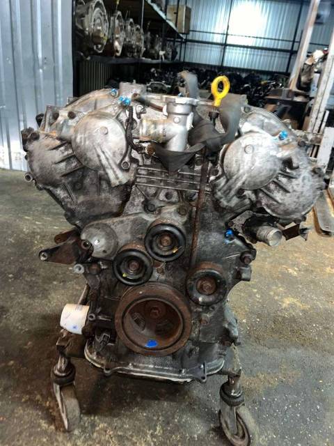 VQ37HR двигатель Инфинити FX37 10 г. 3,7 л. бензин