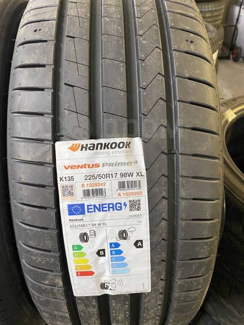 Hankook Ventus Prime 4 K135, 215/55R17 94V, 17", 1 шт, в наличии, 215 ...