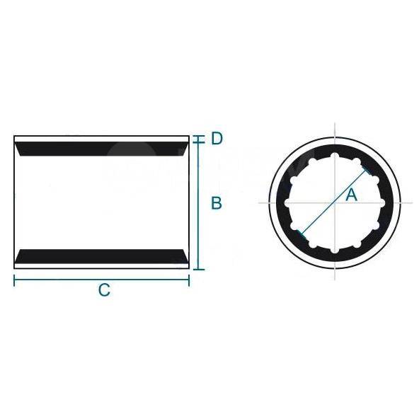  /  Euromarine BAG506667R 66,67200 (2"5/8)   ?50      