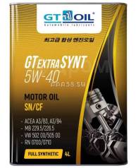   GT Extra SYNT 5W-40 4 GT OIL 8809059407417 