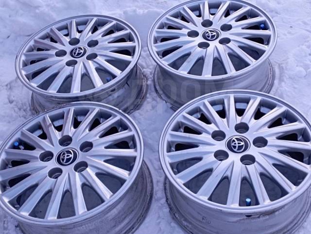 Диски 15 литье Japan, Toyota, 15", 1 шт, 5x114.3, 8,00 кг. литой, 66,1 ...