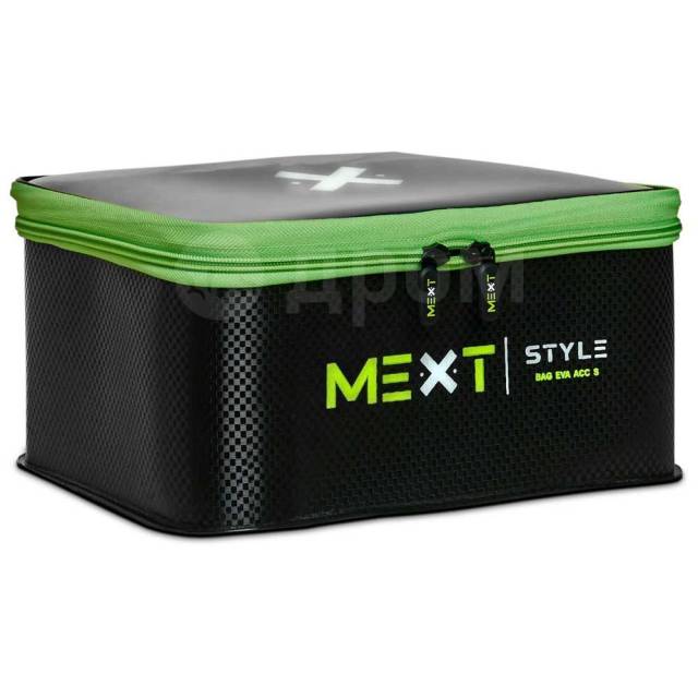    Black / Green 13 x 22 x 8 cm Mext tackle M0300001 Style EVA S 