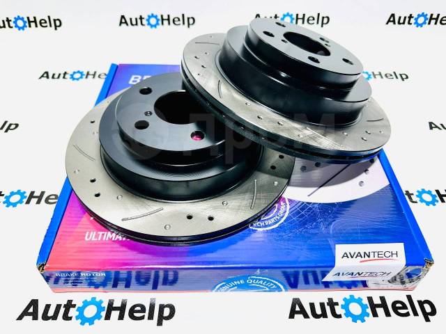 Купить Диски тормозные задние перфорированные Avantech BR1803S ...